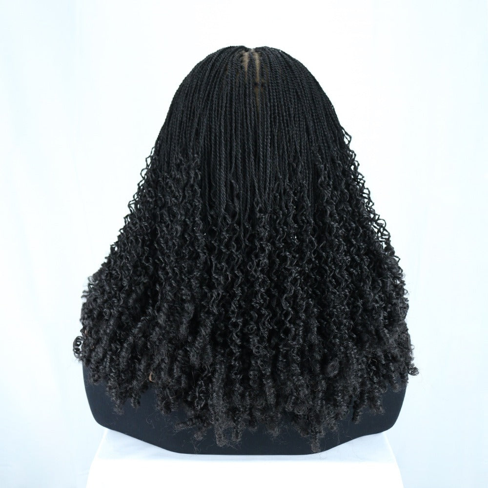 Full Lace Micro Twist Braided Boho Wig