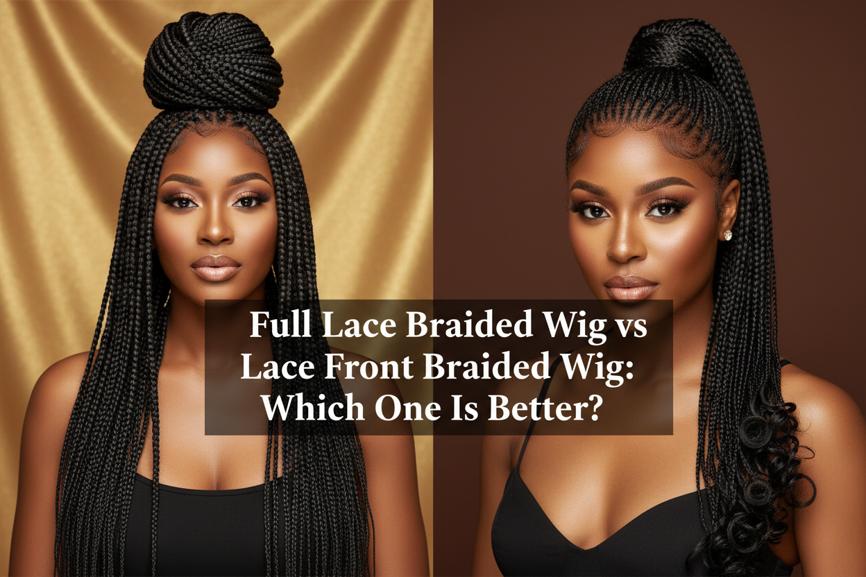 Full Lace Braided Wig vs Lace Front Braided Wig: Which One Is Better?