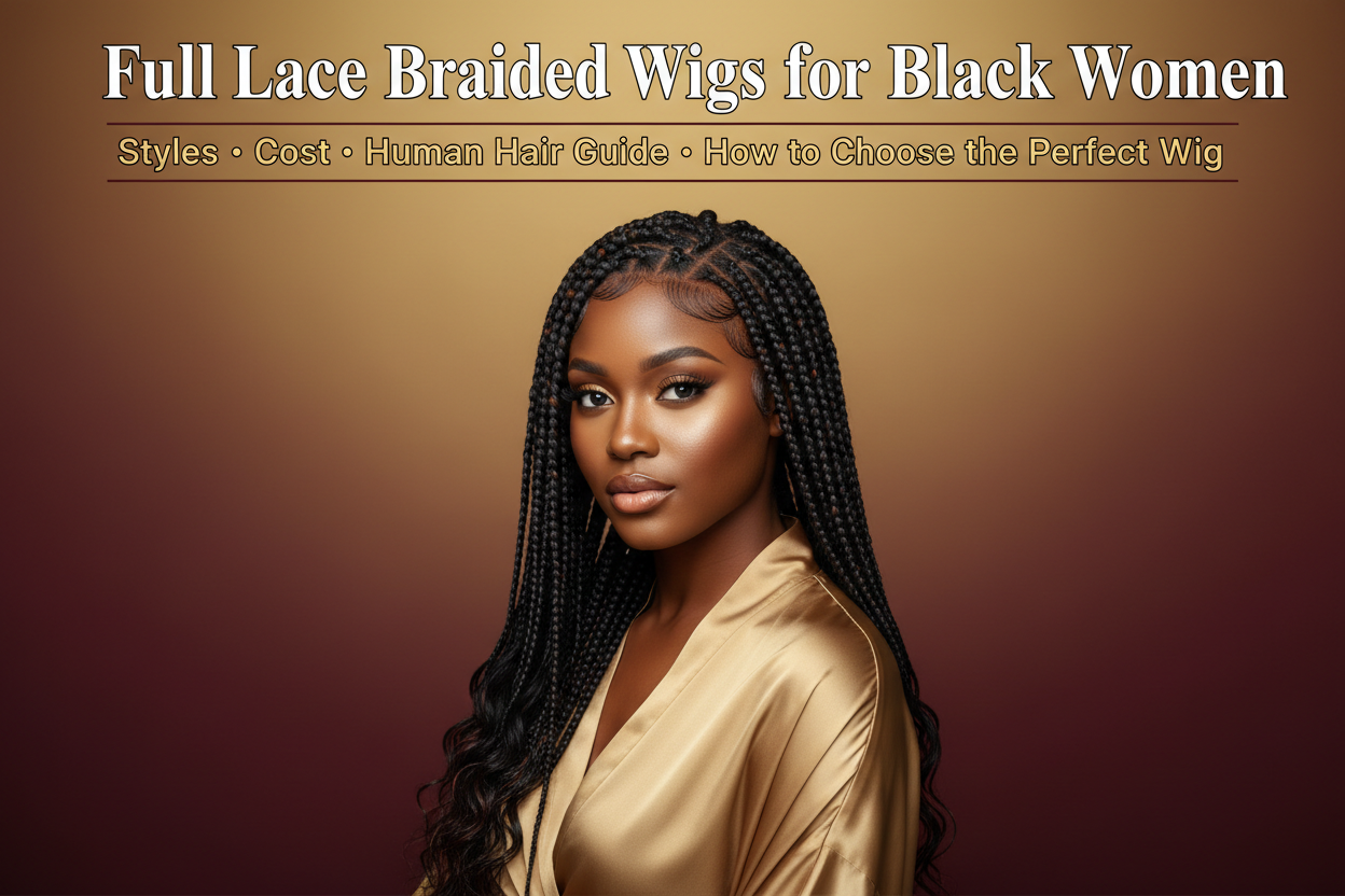 Full Lace Braided Wigs for Black Women: Styles, Cost, Human Hair Guide & How to Choose the Perfect Wig