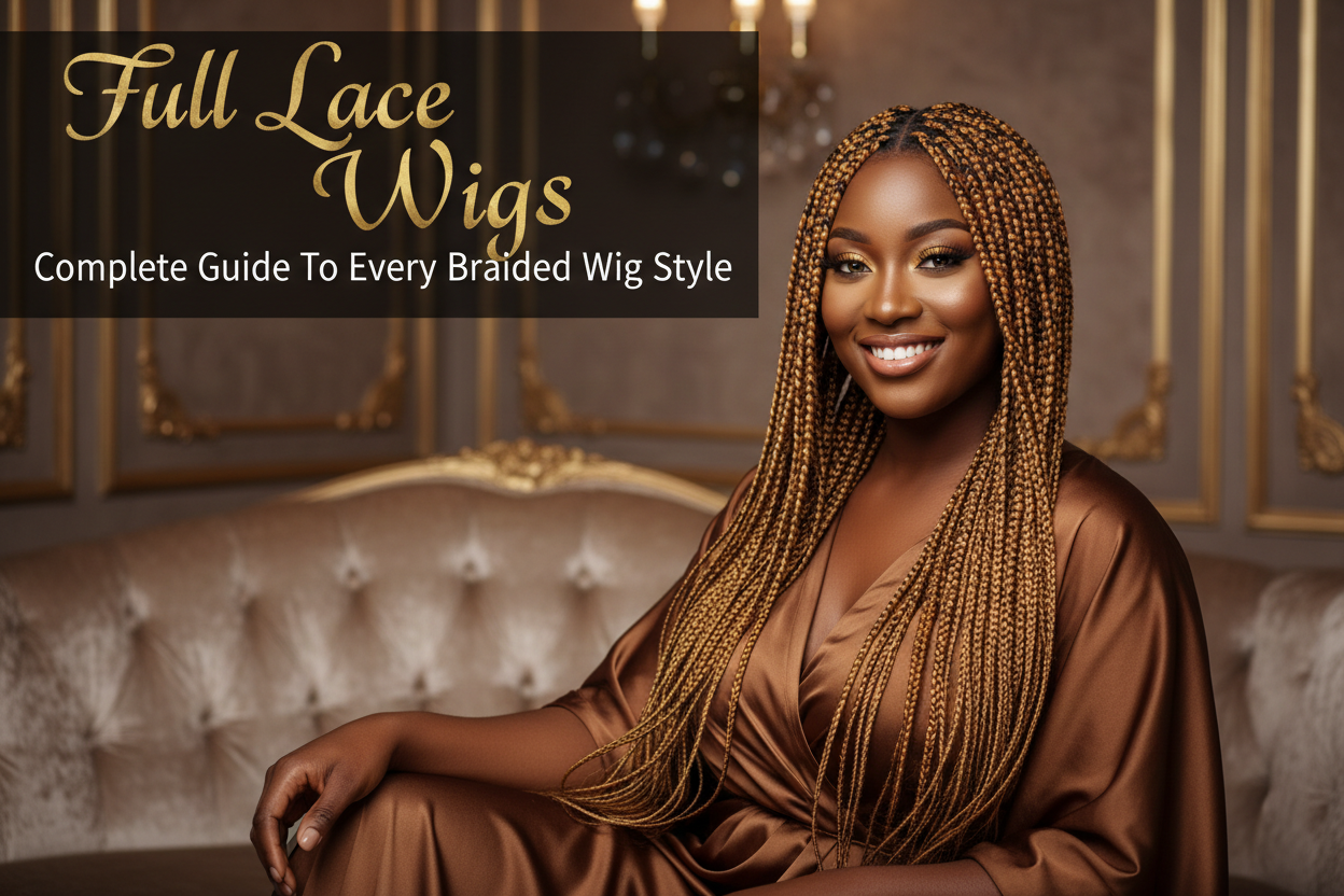 Full Lace Braids Wigs:Complete Guide To Every Braided Wig Style