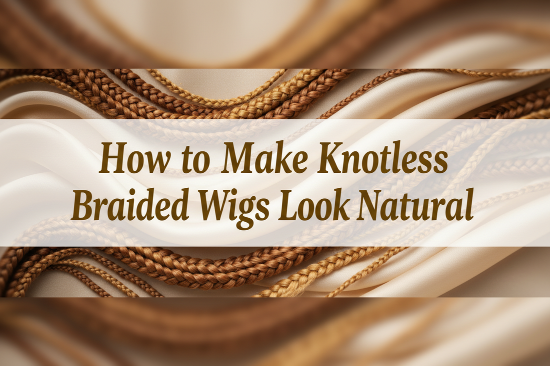 How to Make Knotless Braided Wigs Look Natural