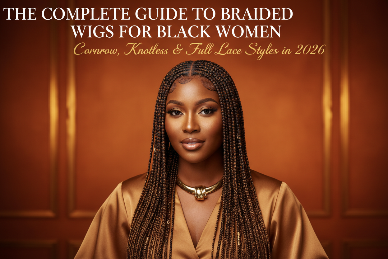 The Complete Guide to Braided Wigs for Black Women: Cornrow, Knotless & Full Lace Styles in 2026