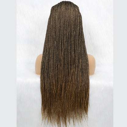 24" Senegalese Micro Twist Braided Wig 1B/27