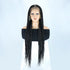 36" Black Full Lace Tribal Cornrow Box Braided Wig