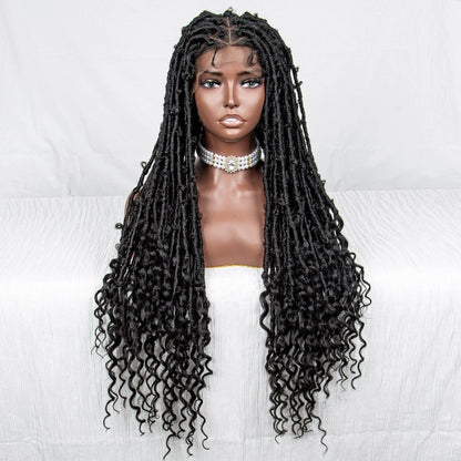 Black Boho Butterfly Locs Wig
