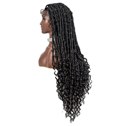 Boho Black Butterfly Locs Wig