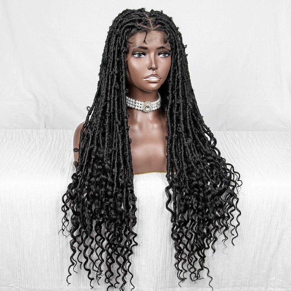 Boho Butterfly Locs Wig Black 