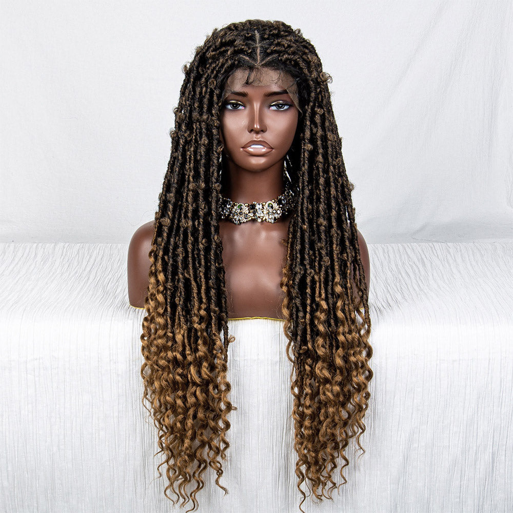 Boho Butterfly Locs Wig 1B/27