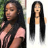 Full Lace Knotless Senegalese Twist Braided Wig Black